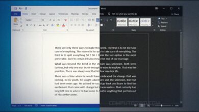 كيفية تنشيط الوضع الليلي في ميكروسوفت وورد 2 كيفية تنشيط الوضع الليلي في Microsoft Word