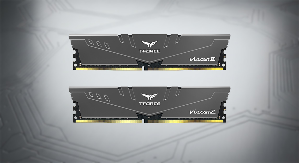 VULCAN Z DDR4 DESKTOP MEMORY GRAY 32GB(2x16GB) 3600MHz CL18
