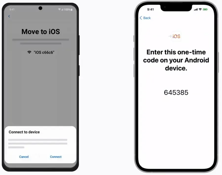 استخدام move to ios استخدام move to ios