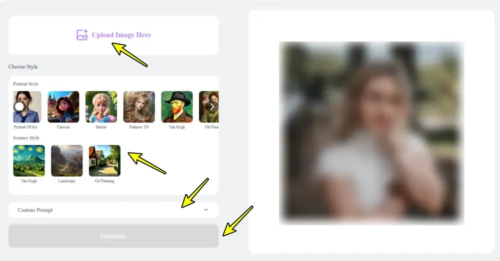 تحويل صورتك للذكاء الاصطناعي تحويل صورتك للذكاء الاصطناعي