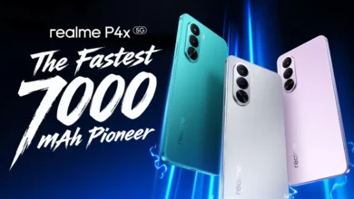 بسعر أقل من 180 دولار : هاتف Realme P4x 5G بمواصفات فائقة ضمن الفئة المتوسطة العليا