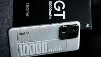 هاتف جديد من ريلمي يظهر ببطارية عملاقة تتجاوز سعة 10,000 مللي أمبير